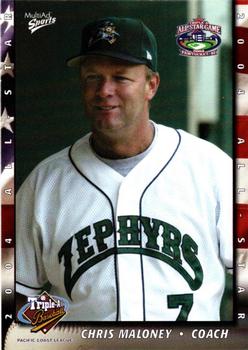 2004 MultiAd Pacific Coast League All Stars #29 Chris Maloney Front