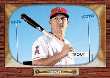2016 Topps Throwback Thursday #2 Mike Trout Front