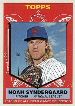 2016 Topps Throwback Thursday #29 Noah Syndergaard Front