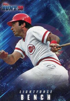 2016 Topps Bunt - Light Force #LF-3 Johnny Bench Front