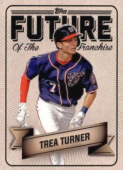 2016 Topps Bunt - Future of the Franchise #FF-4 Trea Turner Front