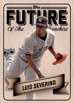 2016 Topps Bunt - Future of the Franchise #FF-7 Luis Severino Front