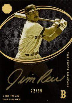 2016 Topps The Mint - Golden Engraving Autographs #GEA-JR Jim Rice Front