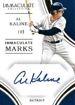 2016 Panini Immaculate Collection - Immaculate Marks #IM-AK Al Kaline Front