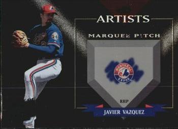 2002 Donruss Best of Fan Club - Artists #A-14 Javier Vazquez  Front