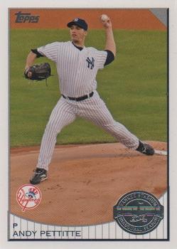 2009 Topps Yankee Stadium Opening Day #9 Andy Pettitte Front