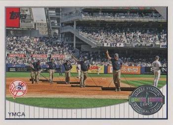 2009 Topps Yankee Stadium Opening Day #ODH1 YMCA Front