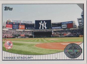 2009 Topps Yankee Stadium Opening Day #ODH5 Yankee Stadium Front