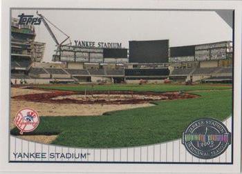 2009 Topps Yankee Stadium Opening Day #YSN1 Yankee Stadium Front