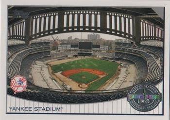 2009 Yankee Stadium Opening Day Framed Line Up Card & Ticket Stub