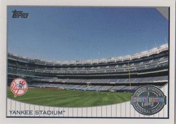 2009 Topps Yankee Stadium Opening Day #YSN3 Yankee Stadium Front