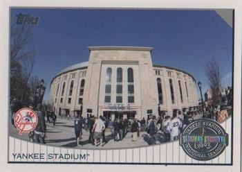2009 Topps Yankee Stadium Opening Day #YSN4 Yankee Stadium Front