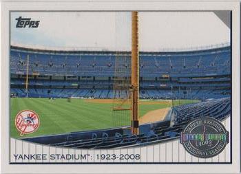 2009 Topps Yankee Stadium Opening Day #YSO3 Yankee Stadium Front