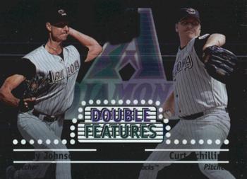 2002 Donruss Best of Fan Club - Double Features #DF-9 Randy Johnson / Curt Schilling  Front