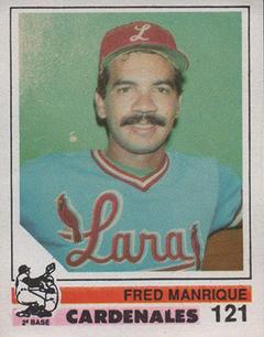 1988-89 Venezuelan Winter League Stickers #121 Fred Manrique Front