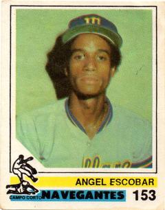 1988-89 Venezuelan Winter League Stickers #153 Angel Escobar Front