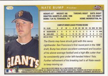 1999 Topps Chrome Traded and Rookies #T28 Nate Bump Back