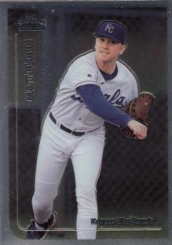 1999 Topps Chrome Traded and Rookies #T55 Matt Burch Front