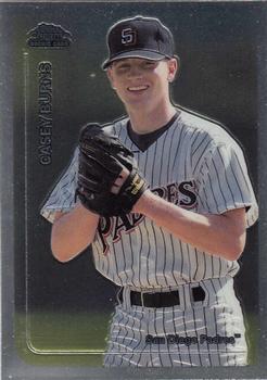 1999 Topps Chrome Traded and Rookies #T74 Casey Burns Front