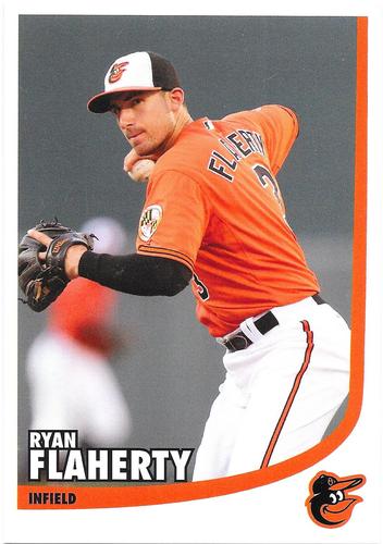 2016 Baltimore Orioles Photocards #NNO Ryan Flaherty Front