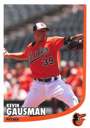 2016 Baltimore Orioles Photocards #NNO Kevin Gausman Front