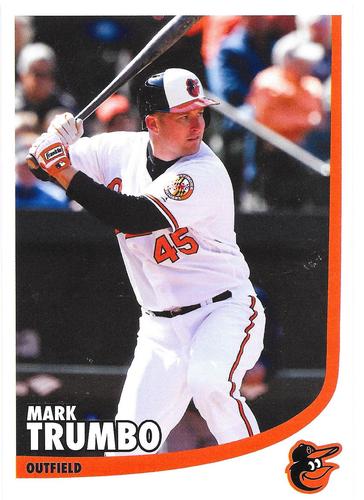 2016 Baltimore Orioles Photocards #NNO Mark Trumbo Front