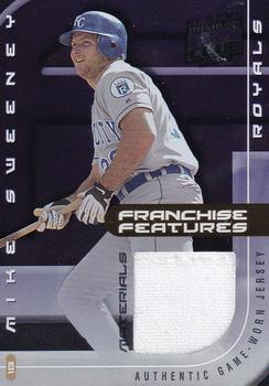 2002 Donruss Best of Fan Club - Franchise Features Materials #FF-4 Mike Sweeney Front