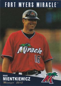2013 Grandstand Fort Myers Miracle #NNO Doug Mientkiewicz Front