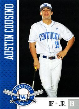2014 Kentucky Wildcats #9 Austin Cousino Front