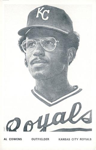1976 Kansas City Royals Photocards #NNO Al Cowens Front