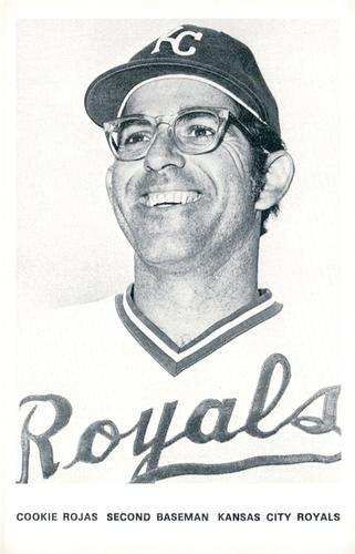 1976 Kansas City Royals Photocards #NNO Cookie Rojas Front