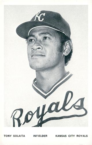 1976 Kansas City Royals Photocards #NNO Tony Solaita Front