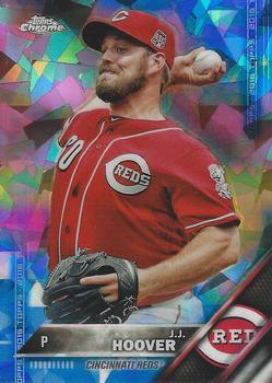 2016 Topps - Chrome Sapphire 65th Anniversary Edition #48 J.J. Hoover Front