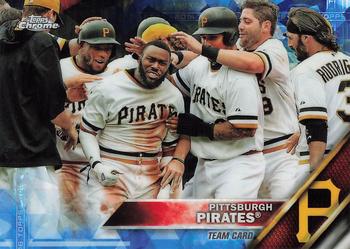 2016 Topps - Chrome Sapphire 65th Anniversary Edition #65 Pittsburgh Pirates Front