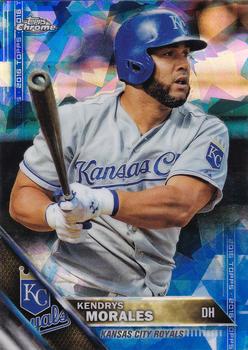 2016 Topps - Chrome Sapphire 65th Anniversary Edition #70 Kendrys Morales Front