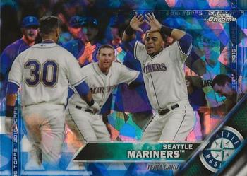 2016 Topps - Chrome Sapphire 65th Anniversary Edition #79 Seattle Mariners Front