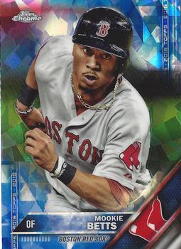 2016 Topps - Chrome Sapphire 65th Anniversary Edition #84 Mookie Betts Front