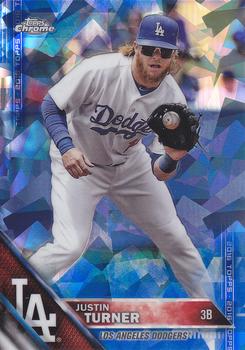 2016 Topps - Chrome Sapphire 65th Anniversary Edition #101 Justin Turner Front