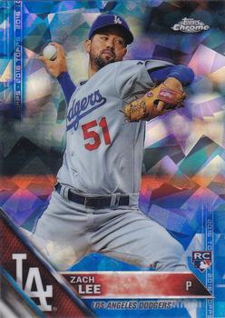 2016 Topps - Chrome Sapphire 65th Anniversary Edition #127 Zach Lee Front