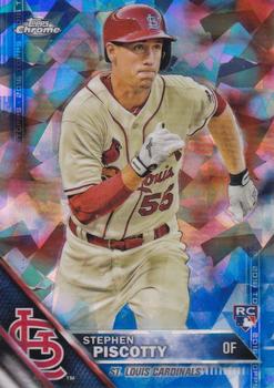 2016 Topps - Chrome Sapphire 65th Anniversary Edition #146 Stephen Piscotty Front