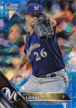 2016 Topps - Chrome Sapphire 65th Anniversary Edition #152 Kyle Lohse Front