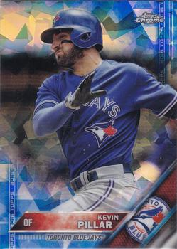 2016 Topps - Chrome Sapphire 65th Anniversary Edition #182 Kevin Pillar Front
