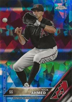 2016 Topps - Chrome Sapphire 65th Anniversary Edition #211 Nick Ahmed Front