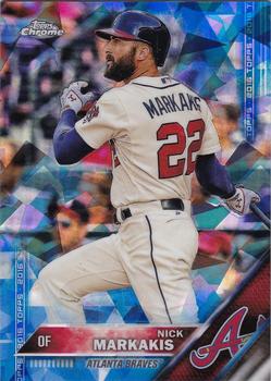 2016 Topps - Chrome Sapphire 65th Anniversary Edition #240 Nick Markakis Front