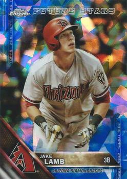 2016 Topps - Chrome Sapphire 65th Anniversary Edition #288 Jake Lamb Front
