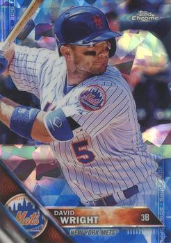 2016 Topps - Chrome Sapphire 65th Anniversary Edition #310 David Wright Front