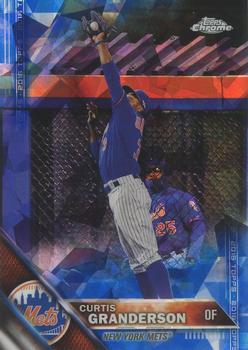 2016 Topps - Chrome Sapphire 65th Anniversary Edition #312 Curtis Granderson Front