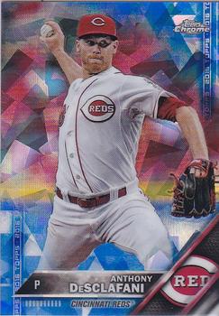 2016 Topps - Chrome Sapphire 65th Anniversary Edition #328 Anthony DeSclafani Front