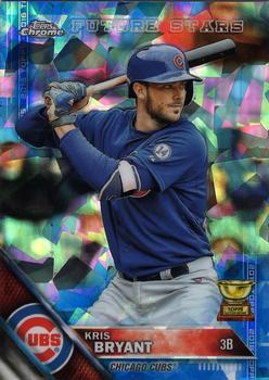 2016 Topps - Chrome Sapphire 65th Anniversary Edition #350 Kris Bryant Front