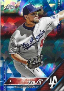2016 Topps - Chrome Sapphire 65th Anniversary Edition #494 Luis Avilan Front